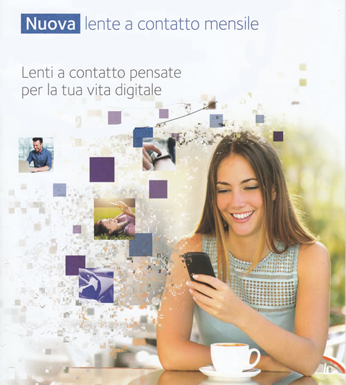 Lenti a contatto pensate per la tua vita digitale.